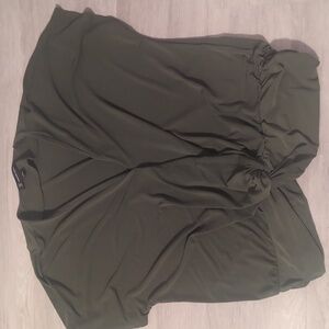 INC Faux-Wrap Knot-Hem Top, Large